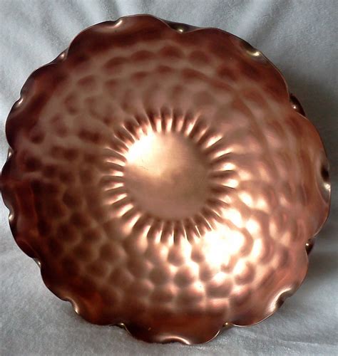 Gregorian copper - Find many great new & used options and get the best deals for Vintage Gregorian Copper Hand Hammered Floral Bowl Fruit Basket Made in USA 10" at the best online prices at eBay! Free delivery for many products!
